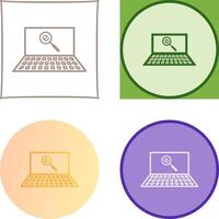 Unique Find on Internet Icon Design vector