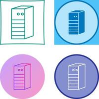 Server Network Icon Design vector