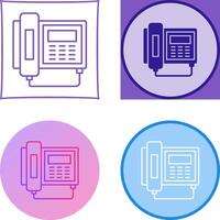 Telephone Icon Design vector