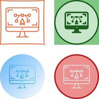 Desktop Icon Design vector