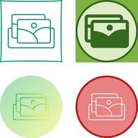 Photograph Icon Design vector