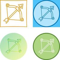 Crossbow Icon Design vector