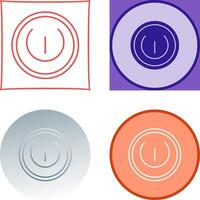 Power Icon Design vector