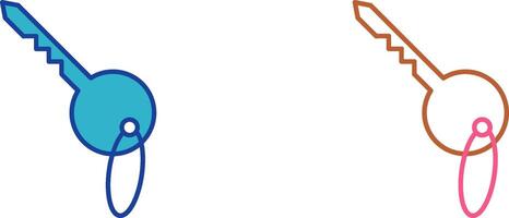 Key Icon Design vector