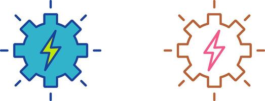 Electricity Icon Design vector