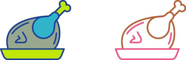 Chicken Icon Design vector