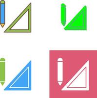 Drawing Tools Icon Design vector