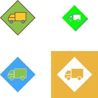 Dangerous Vehicle Icon Design vector