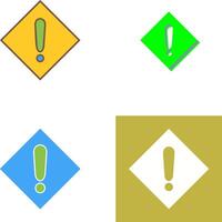 Caution Sign Icon Design vector