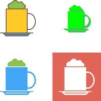 Cappucino Icon Design vector