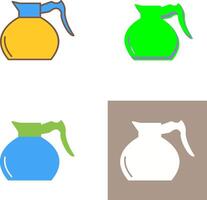 Coffee Pot Icon Design vector