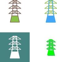 Unique Tower Icon Design vector