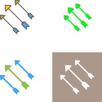 Unique Arrows Icon Design vector