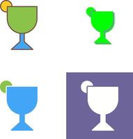 Unique Sherry Icon Design vector