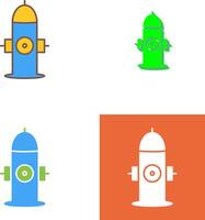 Unique Hydrant Icon Design vector