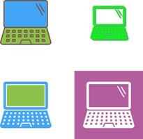 Laptop Icon Design vector