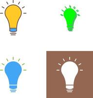 Innovative Idea Icon Design vector