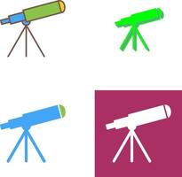 Telescope Icon Design vector