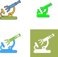 Microscope Icon Design vector