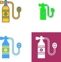 Oxygen Tank Icon Design vector