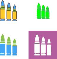 Bullets Icon Design vector