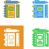 Learning Tools Icon Design vector