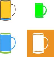 Beer Mug Icon Design vector