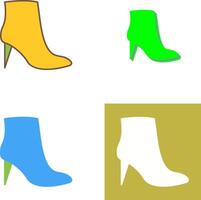 Stilletos Icon Design vector