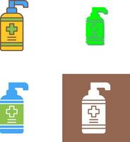 Antiseptic Icon Design vector