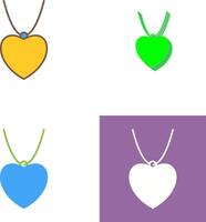 Locket Icon Design vector