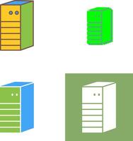 Server Network Icon Design vector