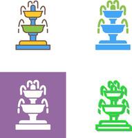 Fountain Icon Design vector