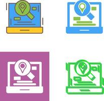 Find Location Icon Design vector