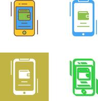 E-wallet Icon Design vector