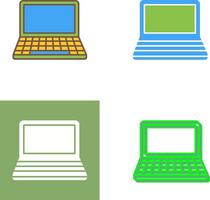 Laptop Icon Design vector