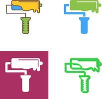 Roller Icon Design vector