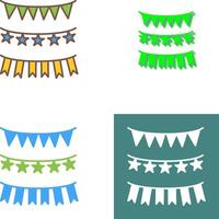 Garlands Icon Design vector