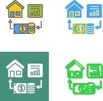 Investment Icon Design vector