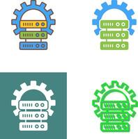 Server Icon Design vector