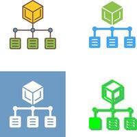 Distribution Icon Design vector