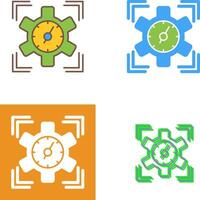SEO Perfomance Icon Design vector