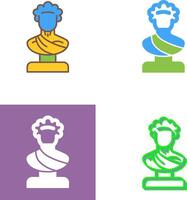 Statue Icon Design vector