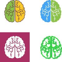 diseño de icono de cerebro vector