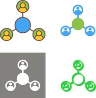 Share Icon Design vector