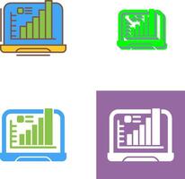 Laptop Icon Design vector