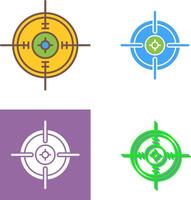 Aim Icon Design vector