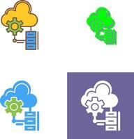 Big Data Icon Design vector