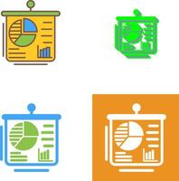 Presentation Icon Design vector