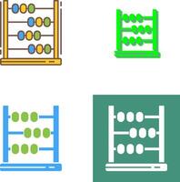 Abacus Icon Design vector