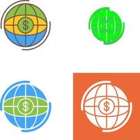 Globe Icon Design vector